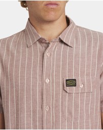RVCA - Mens Dayshift Stripe Ii Shirt