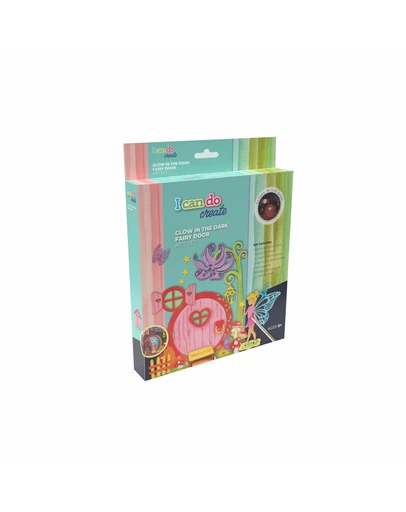 Icando - Glow in the Dark Fairy Door Art Set