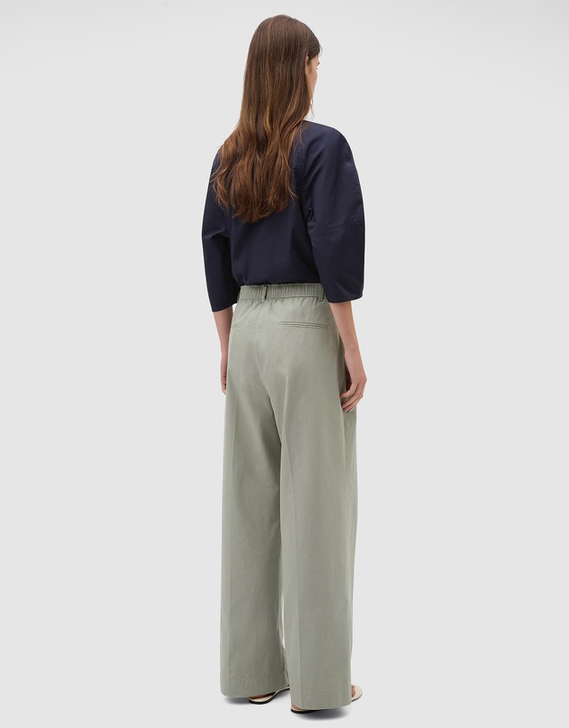 Oroton - Twill Straight Leg Pants