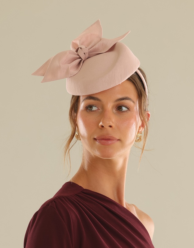 Morgan & Taylor - Florence Fascinator in Pink