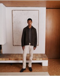 Trenery - Suede Jacket in Coffee Bean