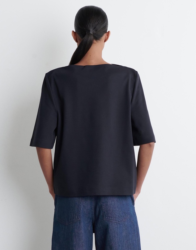 COS - Boat-Neck Cotton T-Shirt