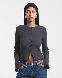 Dr Denim - Erica Button Rib Top