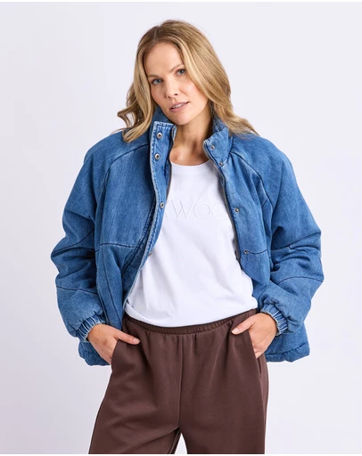 Foxwood - Rosalee Jacket Mid Blue