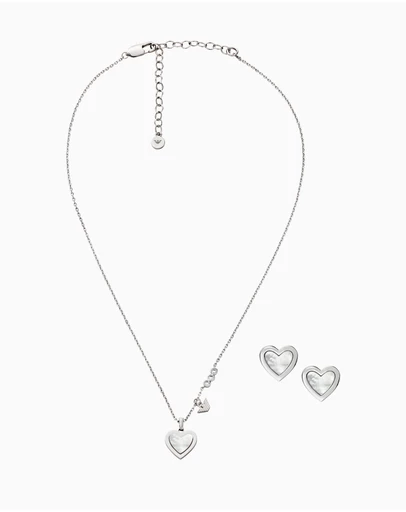 Emporio Armani - Silver Tone Jewellery Set