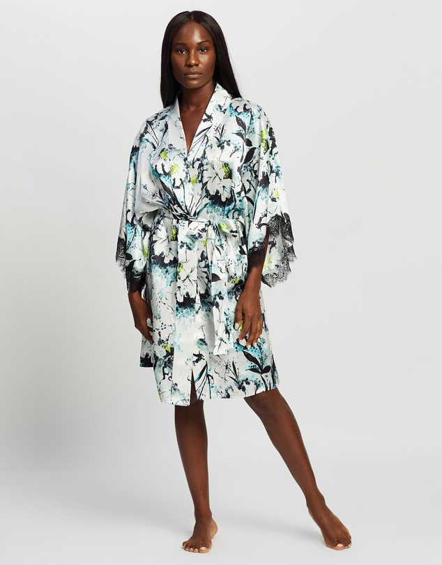 Sainted Sisters - Scarlett Silk Kimono
