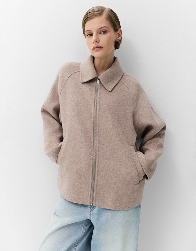 UNISON - Collared Oversized Jacket