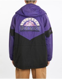 Vintage by The Real Deal - Pre Loved - Vintage 90s MLB Colorado Rockies Puffer Jacket