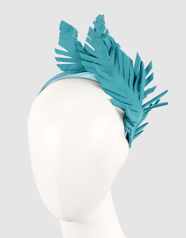 Max Alexander - Felt Leaf Fascinator