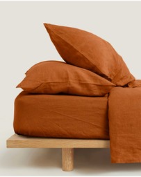 Carlotta + Gee - 100% Linen Fitted Sheet