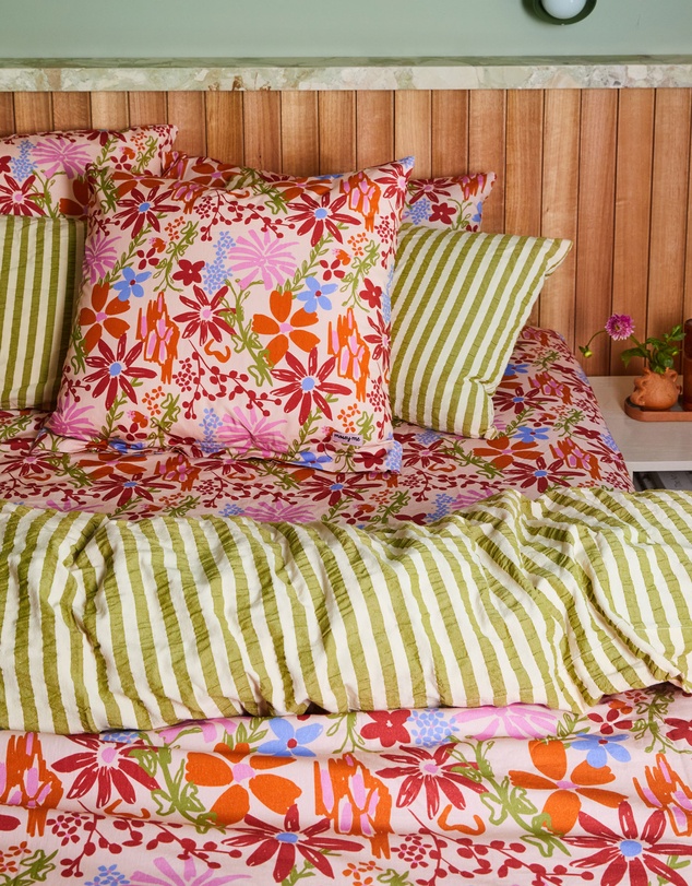 Mosey Me - Winter Garden Euro Pillowcase Set