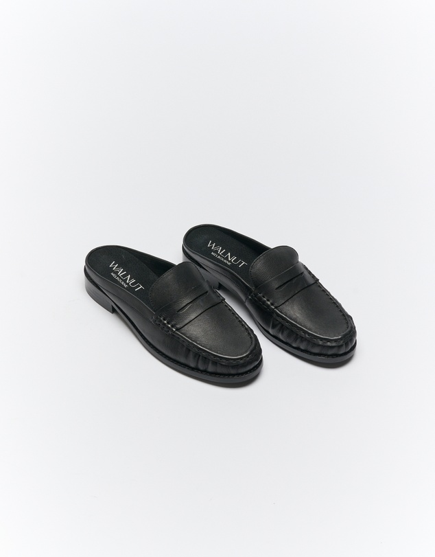 Walnut Melbourne - Hugo Leather Mule
