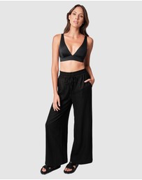 UNE PIECE - Linen Palazzo Pants