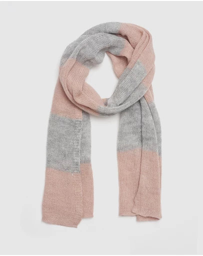 Kate & Confusion - Blocked Stripe Scarf