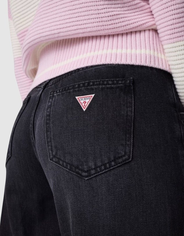 GUESS Jeans - GUESS JEANS Mid-Rise G11 Wide Leg Panelled Jeans