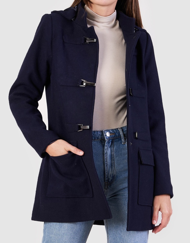 Amelius - Blaze Wool Hooded Jacket Coat