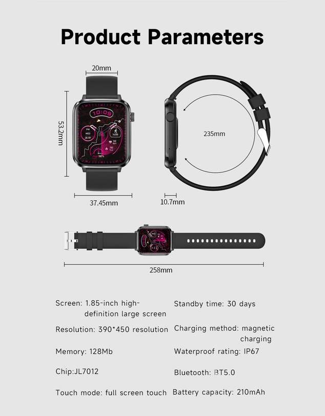 TONY+WILL - Smart Watch