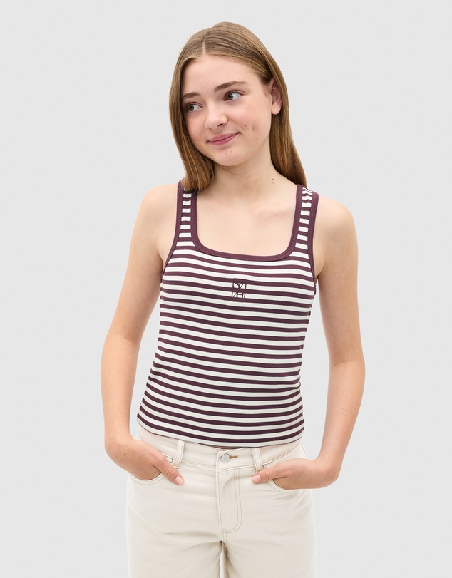 Seed Heritage - Striped Logo Tank - Teen