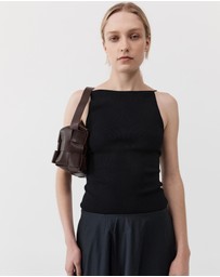 St. Agni - Woven Envelope Slim Tote Bag