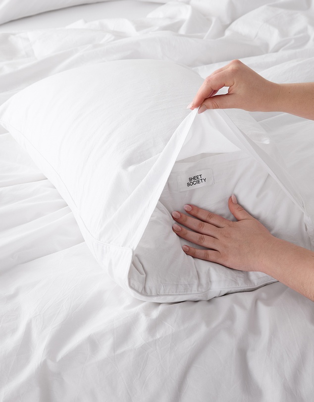 Sheet Society - Leo Washed Cotton Full Sheet Set