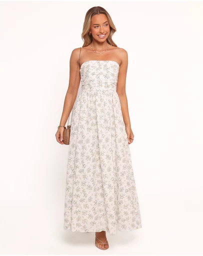 Petal & Pup - Kayt Strapless Dress - Floral
