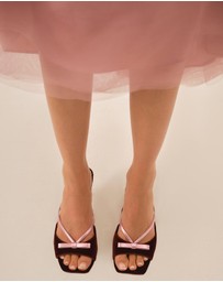 For Love & Lemons - Grace Mule Heels
