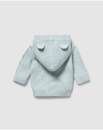 Wilson & Frenchy - Organic Knitted Cable Jacket - Babies