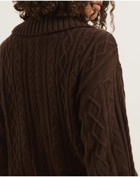 Atmos&Here - Zuri Cable Knit Sweater