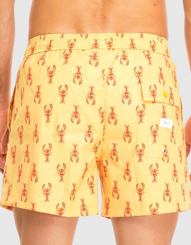 Tolu Australia - Yellow Boardshorts with Lobsters