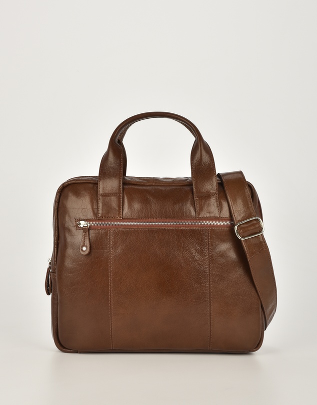Cobb & Co - Turner Leather Laptop Satchel
