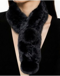 Mossée - Sylvia Fluffy Faux Fur Scarf