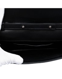 Pre-Loved by Azura Reborn - Pre-Loved Studded Chevron Calfskin Monogram Envelope Chain Flap