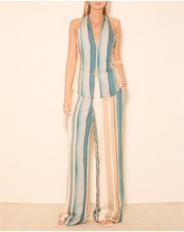 MON RENN - Mirage Stripe Top