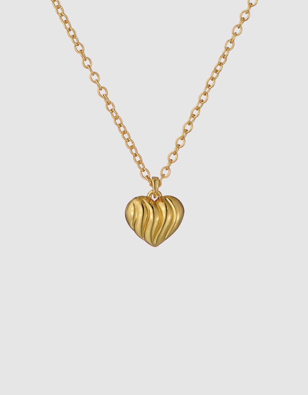 Ted Baker - ROSA: Ripple Heart Adjustable Pendant Necklace