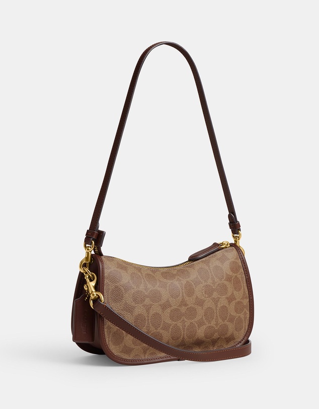 Coach - Coated Canvas Signature Waverly Bag