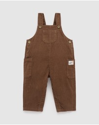 Purebaby - Corduroy Overall -Kids-Babies