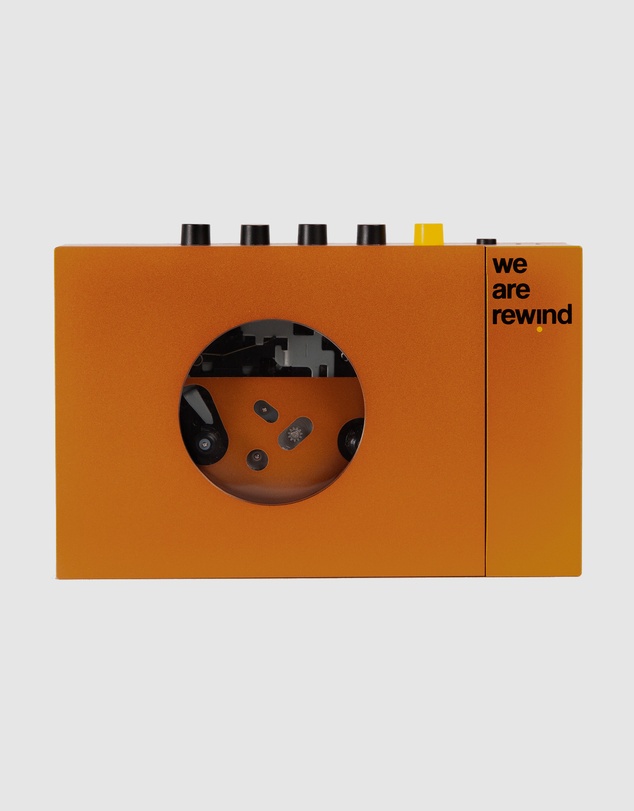 We Are Rewind - We Are Rewind Portable Cassette Player & Recorder - Serge, Orange