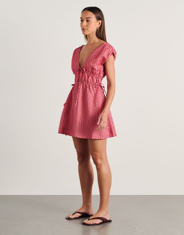 Jag - Ania Tie Mini Dress