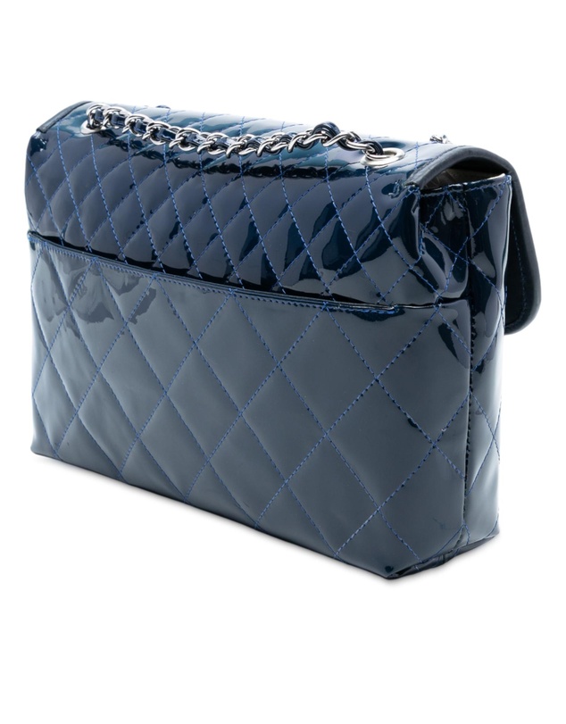 Pre-Loved by Azura Reborn - Pre-Loved Quilted Patent In The Business Flap