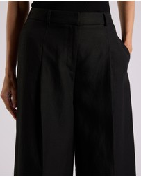 David Lawrence - Althea Linen Blend Pants