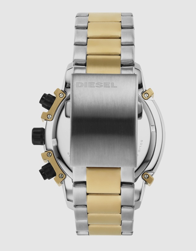 Diesel - Griffed Two Tone Chronograph Watch
