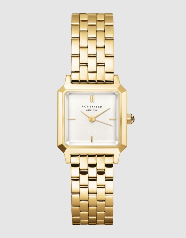 Rosefield - The Boxelle 24.5mm Gold-Tone Bracelet Watch