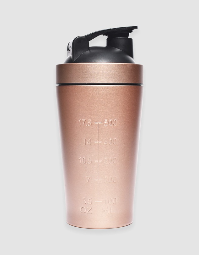 Amazonia - Rose Gold Stainless Steel Shaker - 500ml
