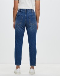 DRICOPER DENIM - Drifter Blur Blue Straight Leg Jeans