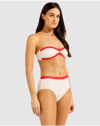 Seafolly - Bandwave High Waisted Bikini Bottom