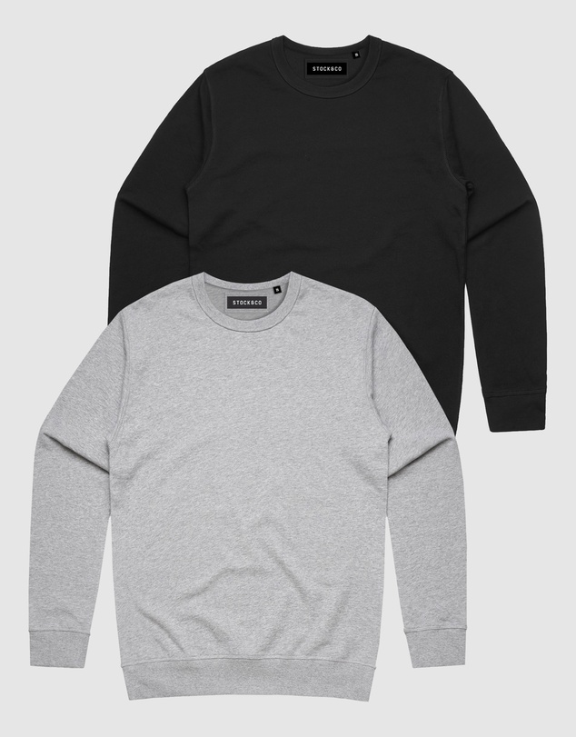 Stock & Co. - 2-Pack Stock Crewneck