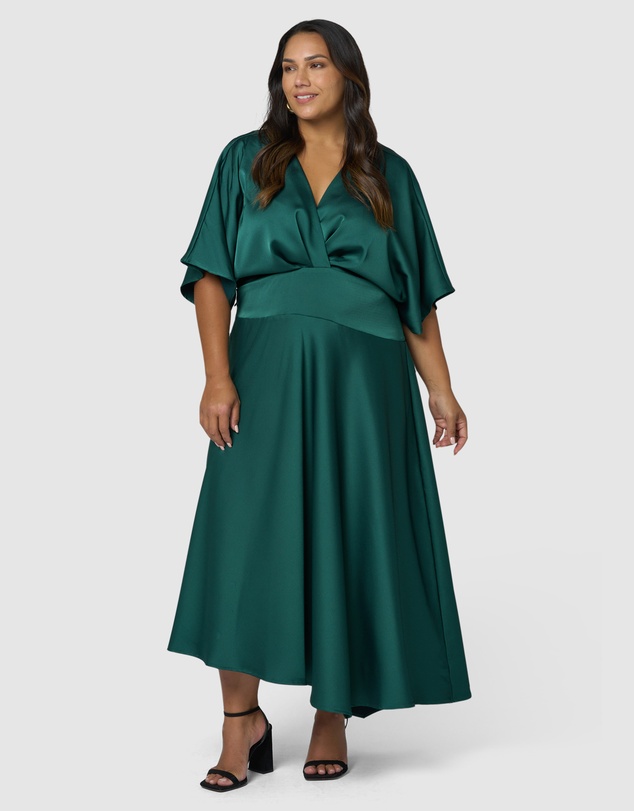 Pink Dusk by Curve Project - My Boo Midi Dress