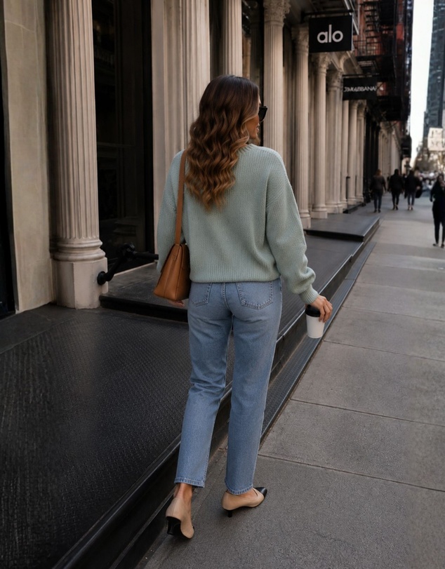 Esther & Co - Harvie Knit - Sage