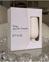 STYLD. - Bubble Champagne Flute Set (2 pcs)