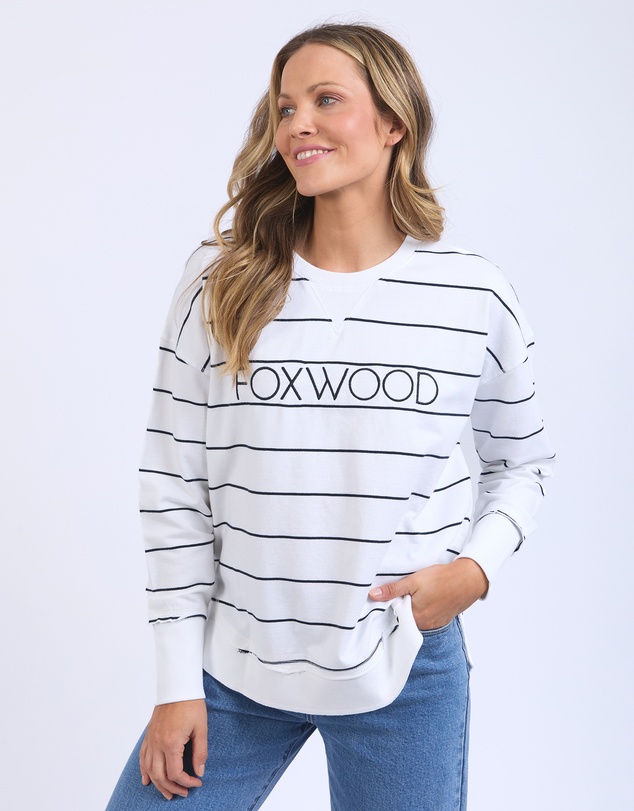 Foxwood - Classic Stripe Simplified Crew